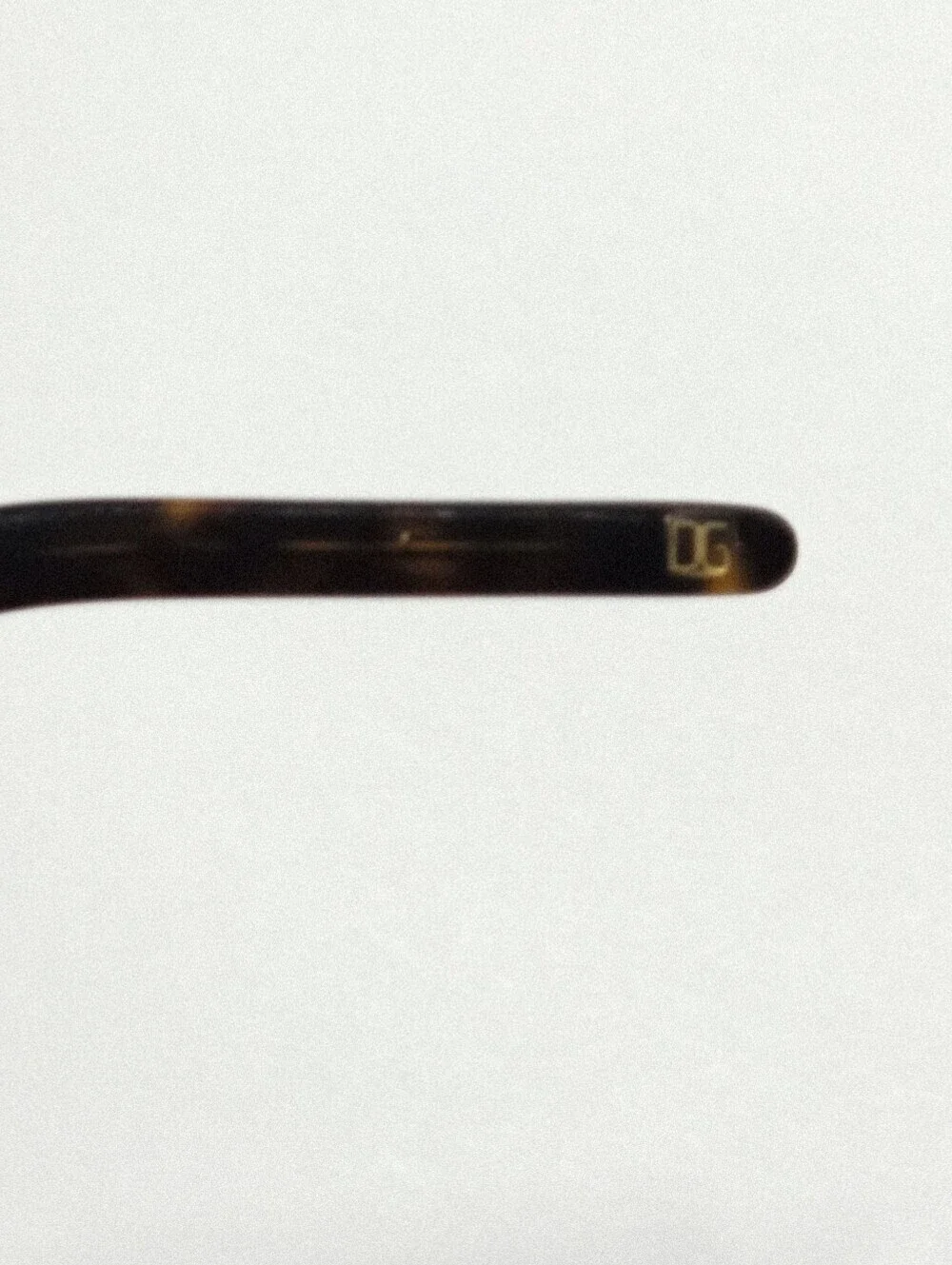 Dolce & Gabbana DG1108-B Gold Eyeglass Frames Missing 1 Stone G Logo